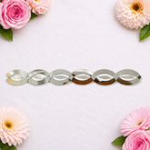 Decorative Border Shape Lace Craft Mirror (L-1402)