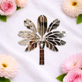 Fancy silver Tree shape mirror K-1134