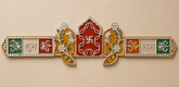 Mini Premarked MDF Shubh Labh Toran (51 Inch) for Lippan Art & Festive Decoration-771