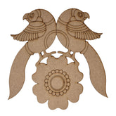 Decorative Bird Pair MDF Cutout for Lippan Art, (Left & Right)-687