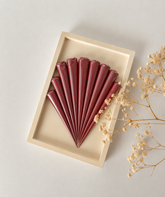 Red Ceramic Cone For Art (F-1058)