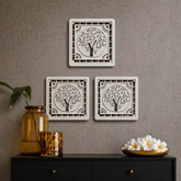 Premarked MDF Tree Mirror Art Base for Lippan Art-730