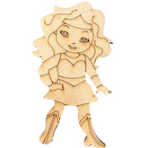 Wonder Girl MDF Cutout -332 (10 pcs)