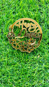 Acrylic Happy Diwali  shape A-169