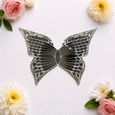 Fancy silver Butterfly shape mirror P-1314