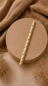 Round & Cross Pattern Clay Border Strips for Lippan Art, Mirror Frames & DIY Décor 7 inch - CLAY BORDER 14