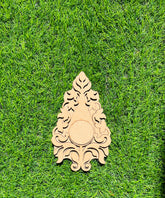 Mdf fancy shape candle holder-216