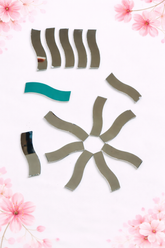 Fancy shape mirror-H 24,40 mm