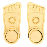 MDF Pair of Feet Pre-Marked Board for Lippan Art & DIY Craft -852