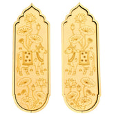 MDF Cow & Lotus Pre-Marked Board Set for Lippan Art & DIY Craft - 851