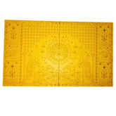 Peacock Lotus Mandala Premarked MDF Board for Lippan Art & Mirror Work - 847