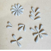 Drop Shape Clay Beads for Lippan Art & DIY Craft-8