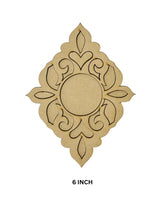 Mdf fancy shape candle holder-500