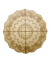 MDF Premarked Round Rangoli cutout-411