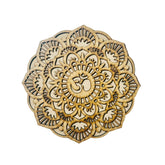 MDF Round OM Rangoli-432