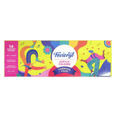 Fevicryl acrylic colours carnival pack of 14 Colours A-1067