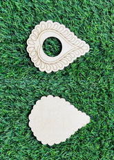 Mdf fancy shape candle holder-236