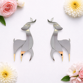 Deer Shape Decorative Craft Mirror (Left & Right) 1445