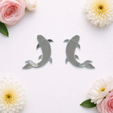 Decorative Fish Shape Mirror Pieces-1405