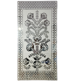 Fancy silver Flower shape Panel mirror For Event-1350 (Only Mirror)
