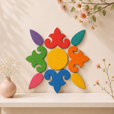 Mdf Rangoli shape cutout -367