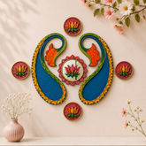 Premarked Rangoli shape MDF-390 A&B
