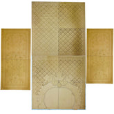 Peacock Arch MDF Wedding Backdrop Panel Set for Event Decoration-779