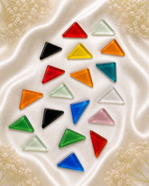 TRIANGLE SHAPE MIX COLOUR MOSIC TILES-494