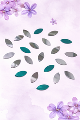 Eye shape mirror 7mm to 48mm