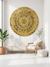 Decorative Premarked round mdf (with mirrors) - 523