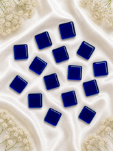SQUARE SHAPE MANTIS DARK BLUE COLOUR MOSAIC TILES-531