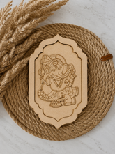 MDF Ganesh Ji Premarked Jharokha Board-617