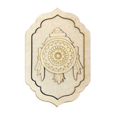 Tirupati Balaji Pre Marked Shapes Cutout MDF Jharokha-620