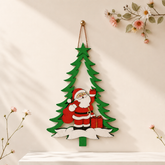 MDF Santa Claus Christmas Tree Cutout-641