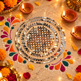Premium Round Mirror Mandala Wall Décor Ready Piece ST-74