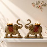 MDF Elephant Shape Decorative Stand for Home Decor-719