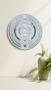 Premium Round Mandala Premarked MDF Board for Lippan Art-760