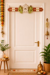 Mini Premarked MDF Shubh Labh Toran (51 Inch) for Lippan Art & Festive Decoration-771