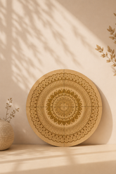 Mandala Round Premarked MDF Board for Lippan Art, Dot Painting & DIY Crafts-793