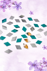 Diamond shape mirrors for art 5mm to 48mm