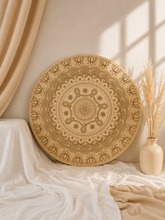 Decorative Premarked round mdf (with mirrors) - 551