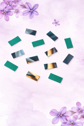 Rectangular shape silver mirrors for art