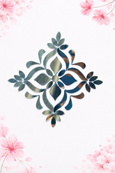 Floral Vine Mirror Design for Lippan Art-801