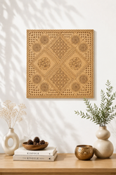 Rose Pattern Premarked MDF Board for Lippan Art & DIY Wall Decor -808