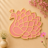 MDF Premarked peacock cutout-53