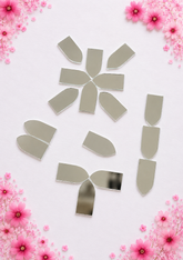 Fancy bullet shape mirror Q-27,29