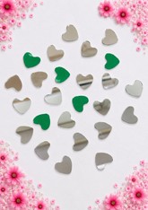Fancy heart shape mirror-H-15,17,27,36