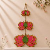 MDF Premarked lotus cutouts (with hole)-452