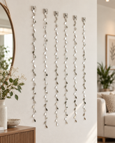 Leaf Shape Mirror Hanging String – Decorative Mirror String for Home & Event Décor 40 INCH- ST-5