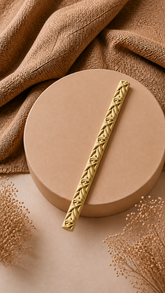 Leaf Pattern Clay Border Strips for Lippan Art & DIY Décor 7 inch - CLAY BORDER 13
